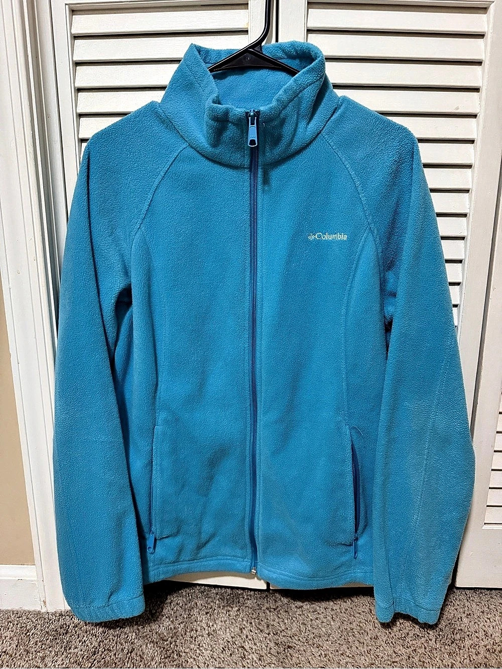 Columbia Benton Springs Full Zip Fleece Jacket Blue